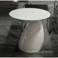 Table de fibre de verre Moern pour meubles de salon